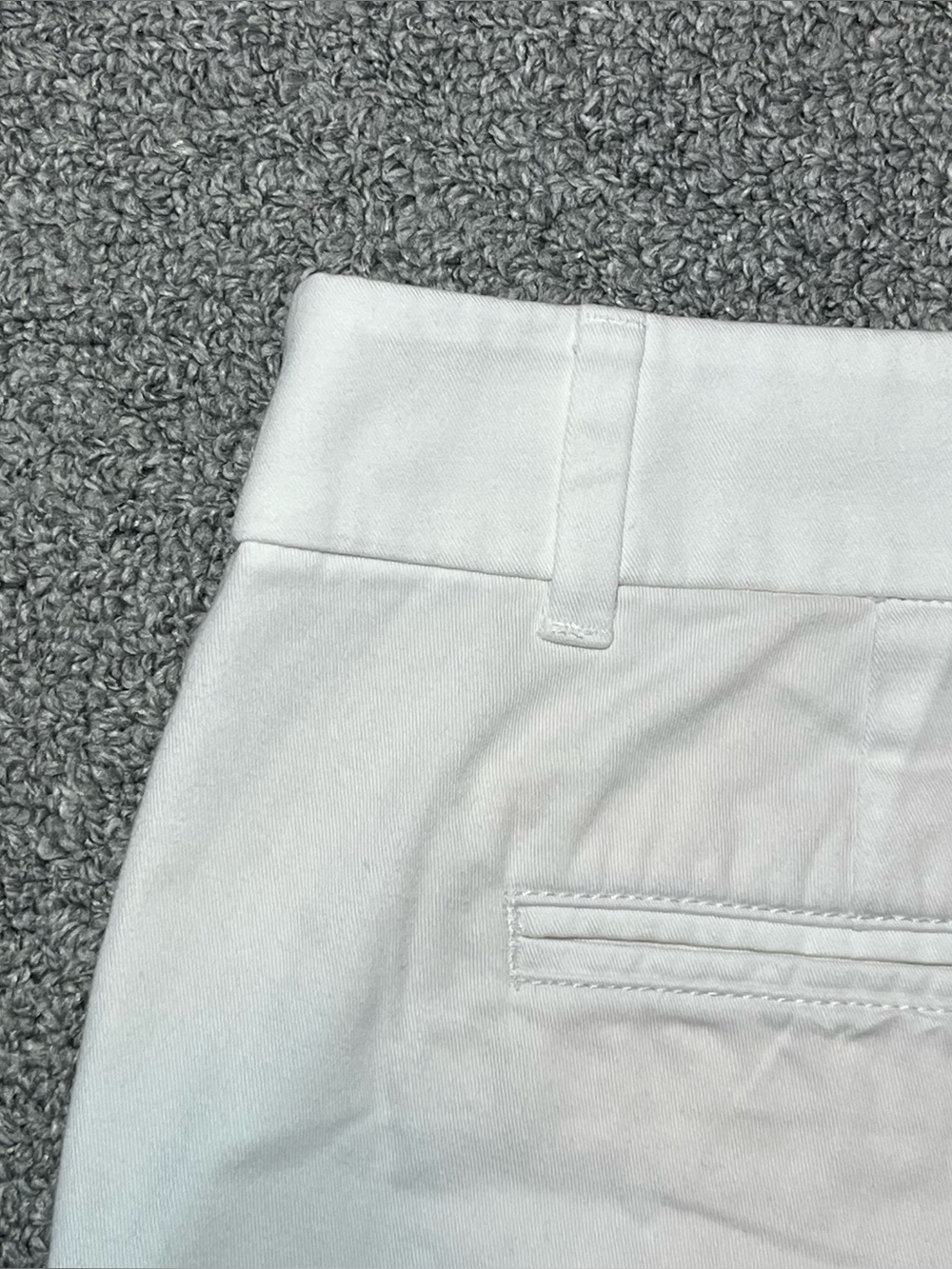 Loft Shorts Womens Size 6 White Summer 6” Inseam Pockets Coastal Beach - Picture 6 of 7